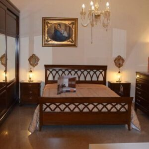 Camera da letto classica modello Giorgio con armadio a specchio